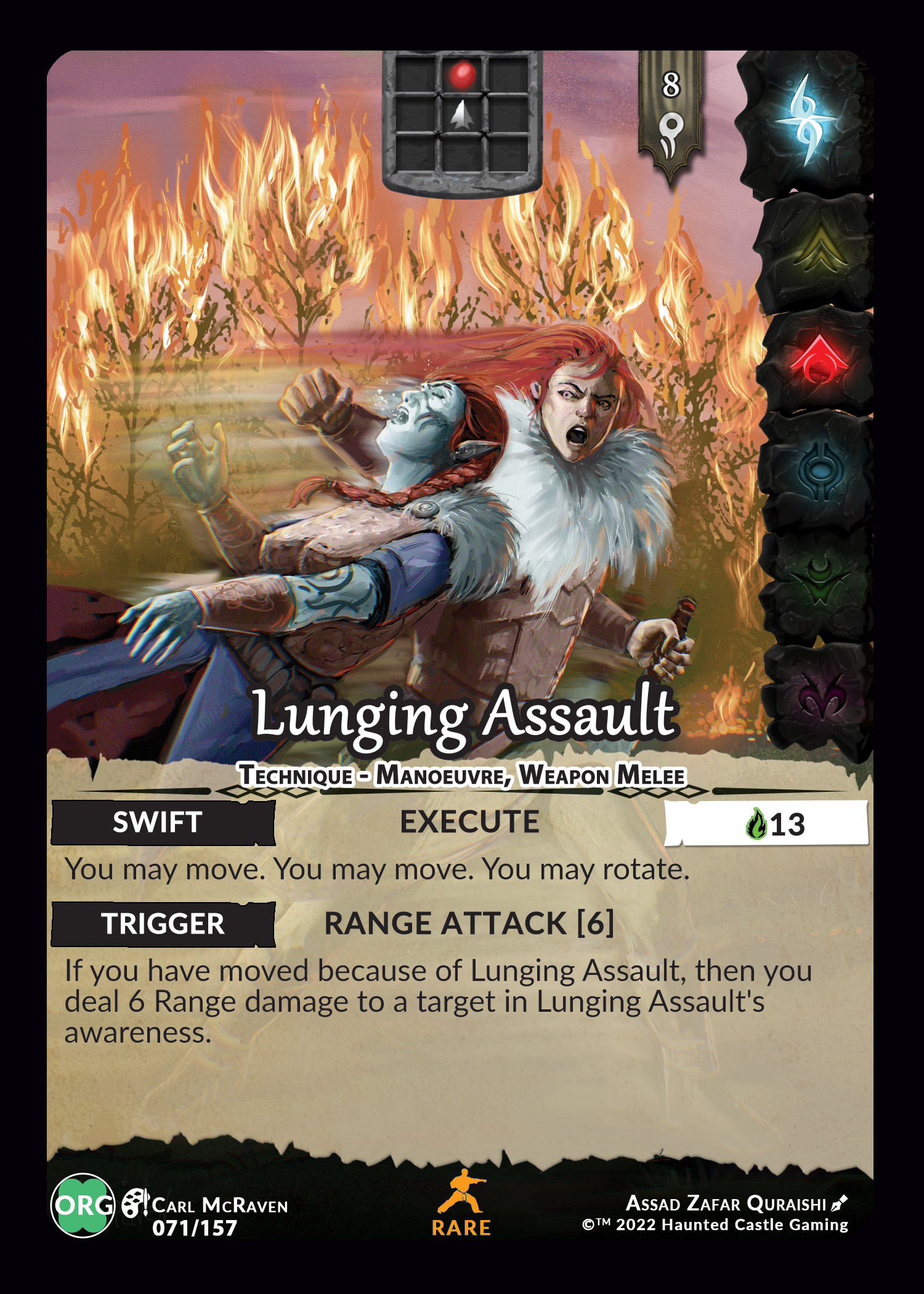 Lunging Assault